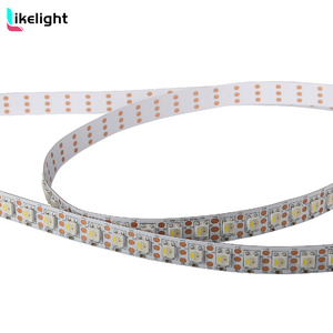SK6812 adresli RGBW LED şerit işık 5V 60LEDs/m SMD5050, kapalı ve açık kullanım için APP kontrolü ile dijital akıllı işık - Product Image 4
