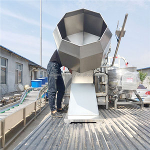 Moxin saatte 100kg yarı otomatik fransız kızarmış patates cips yapma makinesi fransız kızartma üretim hattı - Product Image 2