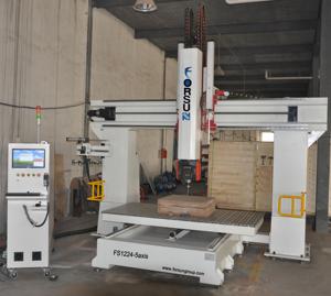 Forsun-fresadora CNC de 5 ejes, máquina de fabricación de moldes 3d de madera, precio asequible - Product Image 2