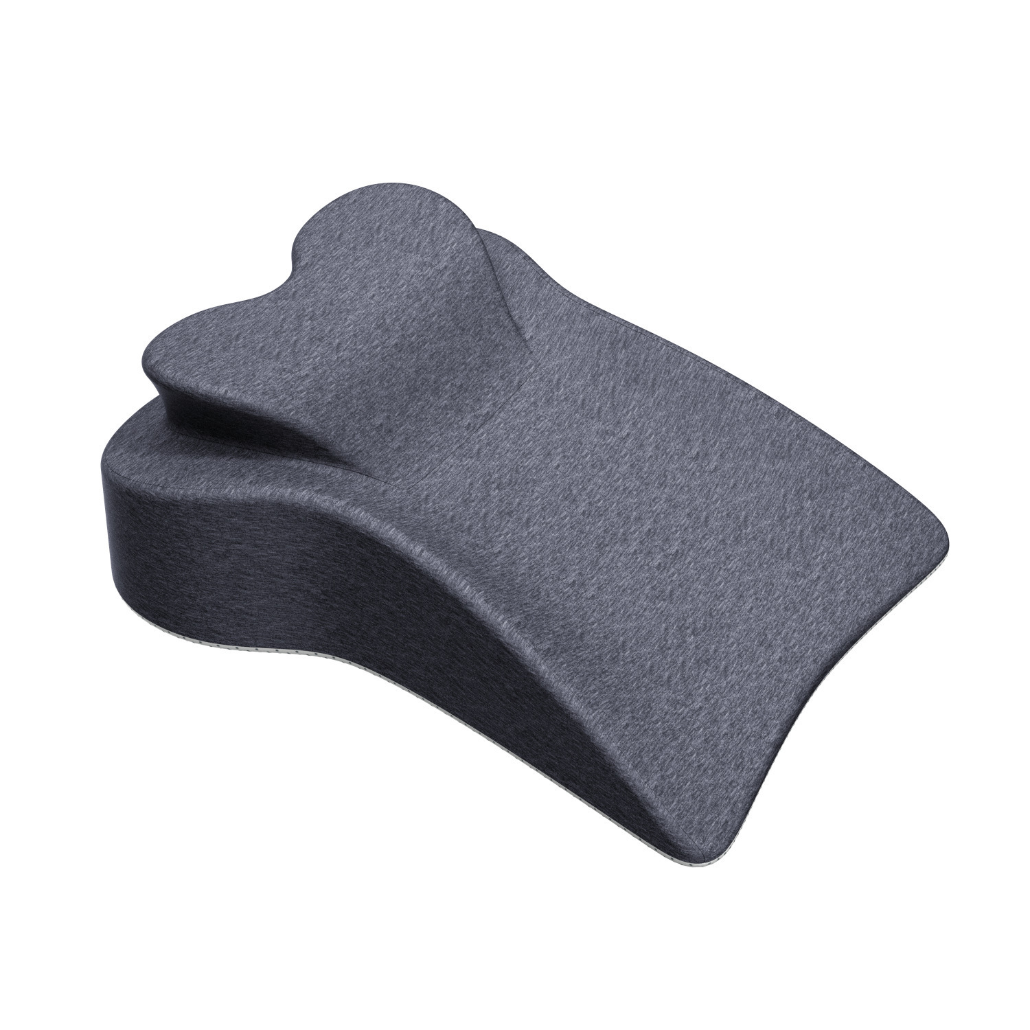 New face sleeping pillow, dark gray