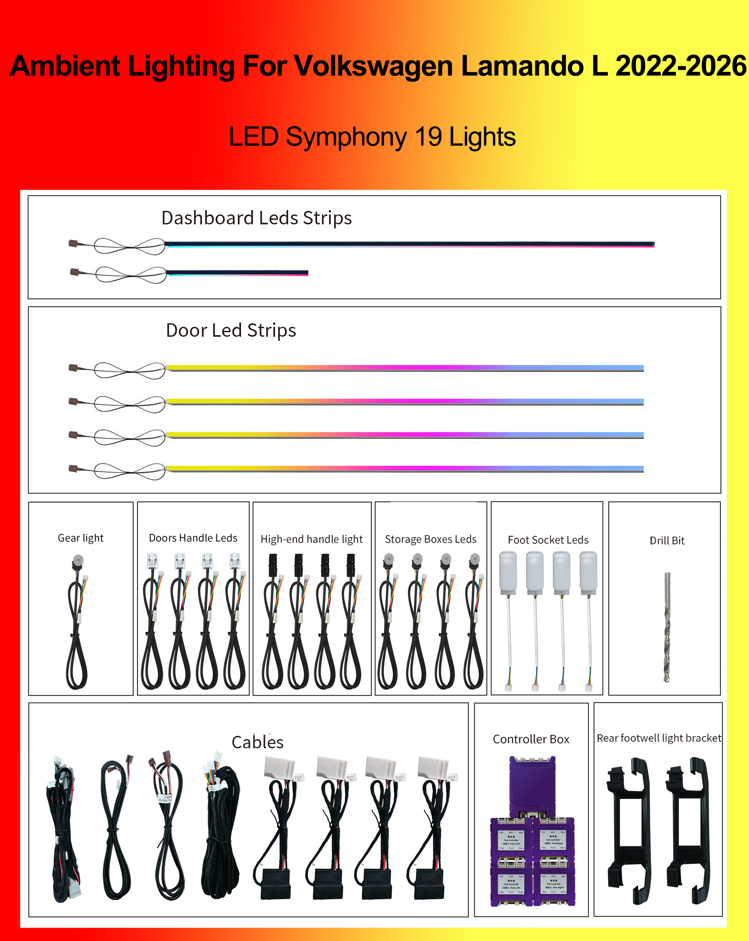 LED Symphony 19 Lights