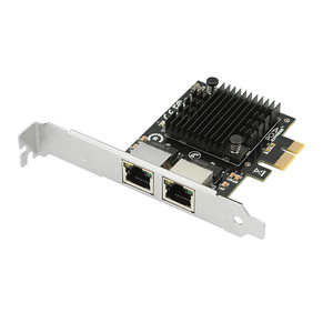 <strong>2</strong>.5G Dual Port PCIe x1 <strong>Network</strong> Card With Intel I226 Controller - Product Image 2