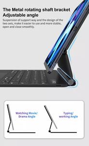 Backlit <strong>Custom</strong> logo Package Magic <strong>Keyboard</strong> case <strong>Key</strong> Bord for ipad Pro 2021 case <strong>Keyboard</strong> ipad 5th Generation case - Product Image 3