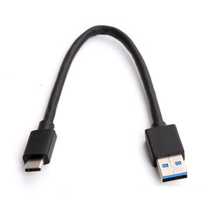 20 cm OD 4mm <strong>Thick</strong> White Black Cord 20cm Micro <strong>USB</strong> C Short Data <strong>Usb</strong> C Data Charger Fast Charging Cable 20 cm Length for apple - Product Image 5
