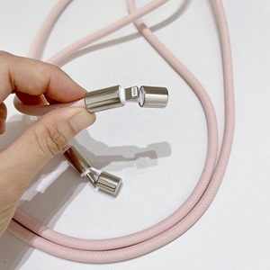 Hagibis Universal Phone Lanyard USB <strong>C</strong> Cable 2 in 1 Phone Strap <strong>C</strong> to <strong>C</strong>/L Charging Cord for iPhone 15 14 Pro Max Most Phones - Product Image 2