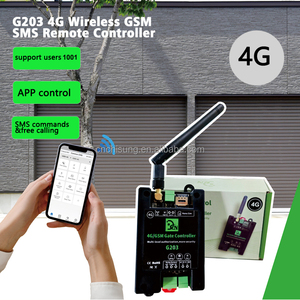 Прямая поставка с завода, 2G/4G G203, контроллер дистанционного доступа GSM, переключатель реле для открывания ворот 999 пользователей, контроллер затвора - Product Image 2