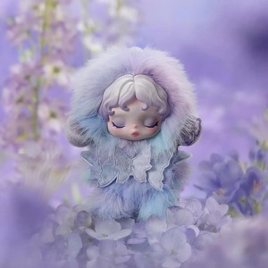 SKULLPANDA L' 印象派系列毛绒公仔惊喜玩具动漫模型公仔儿童圣诞礼物