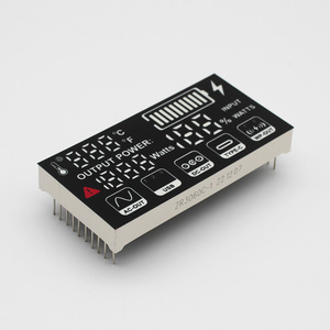 Su misura sette segmento display a led digital signage e display RGB doppio modulo led