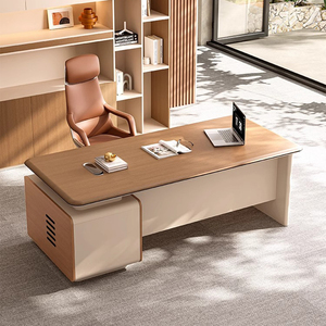 Benutzer definierte Premium-Qualität Moderne MDF Manager Schreibtisch Luxus Büromöbel Holz arbeit Büro tisch Modulares Design - Product Image 1