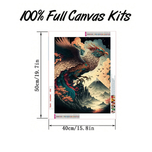 1PC DIY 5D kim cương thêu <span class=keywords><strong>Cross</strong></span> <span class=keywords><strong>Stitch</strong></span> hình ảnh 40*50cm <span class=keywords><strong>EAGLE</strong></span> mô hình khung phù hợp với núi biển động vật kim cương nghệ thuật thủ công tường - Product Image 4