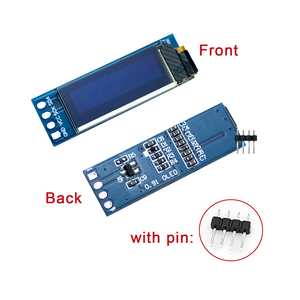 0,91 Zoll OLED-Modul 0,91 "weiß/blau OLED 128 X32 OLED LCD LED-Anzeige modul 0,91" IIC Kommunizieren Sie für Ardunio