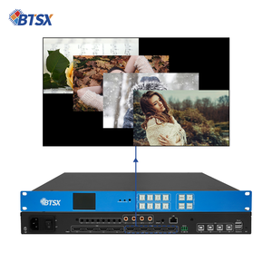 Bitvisus 4x4 2x2 1x4 4K60 поп HDMI PIP редактируемым разрешением бесшовный KVM аудио видео Матрица видео настенный контроллер - Product Image 1