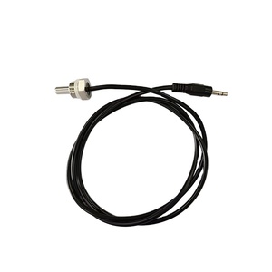 NTC 50k 100k termistore sensore di temperatura NTP1/4 filo in acciaio inox guscio sensore di temperatura per forno