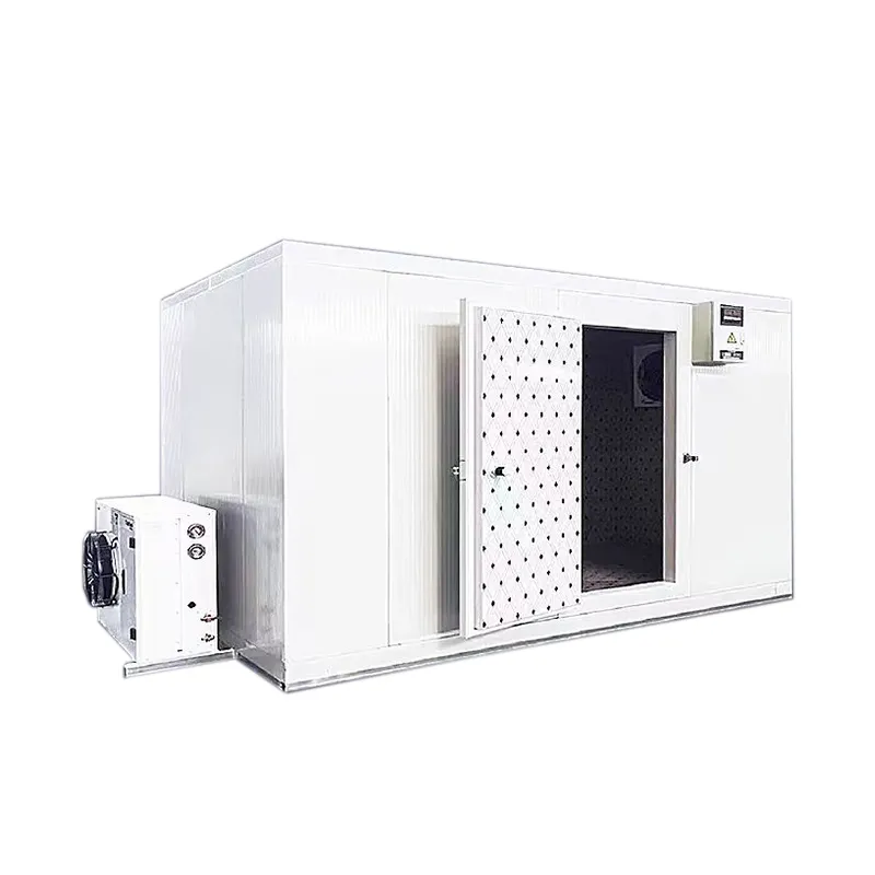 Unidade de refrigeração modular para câmaras frigoríficas e câmaras frigoríficas com painel sanduíche isolado PU PIR PUF