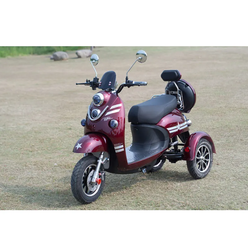 Triciclo eléctrico de tres ruedas, scooter de movilidad para ancianos o discapacitados, 2021