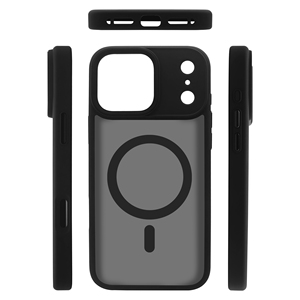 Manyetik darbeye dayanıklı telefon kılıfı Ultra ince mat TPU PC kapak iPhone 11-17 Pro Max serisi anti-çizik prim koruma - Product Image 2