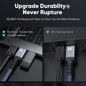 0.5M 1M 1.5M 1.8M 2M 3M 5M High Speed 1.4V Video Audio Cable Male to Male 8K 4K 7680 X 4320 Displayport DP Cable - Product Image 6
