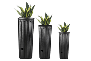 オレンジの木とブドウの木の苗床プラスチックポット深い植木鉢 & プランターガーデンケア用 - Product Image 3