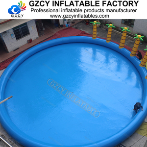 Tùy chỉnh cây cọ chủ đề Thuyền bơm hơi hồ bơi bán chạy nhất Hồ bơi bơm hơi với trượt - Product Image 3