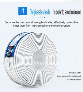 PVC GB kılıf hattı RVV tel ev güç kablosu 2 çekirdek 3 çekirdek 4 çekirdek 0.5 1.0 1.5 2.5 kare - Product Image 6