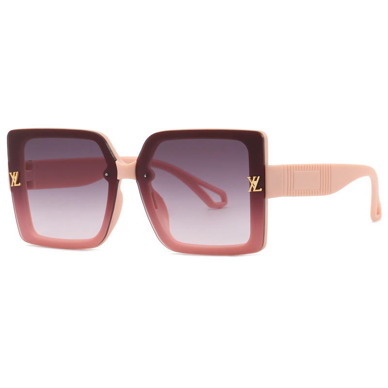 กล่องผงทราย C6 สีชมพูเทา