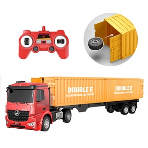 DoubleE E564-003รถบรรทุกคอนเทนเนอร์ขนาด1/20 2.4G Rc ที่ได้รับอนุญาตให้จัดส่งคอนเทนเนอร์รถบรรทุกรุ่น - Product Image 1
