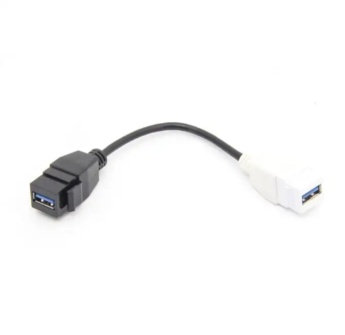USB 3.0 Femelle Keystone Jack Inserts 15cm CABLETOLINK 5Gbps