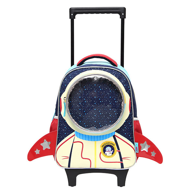 Astronaute sac d'école chariot