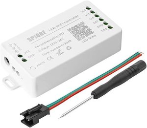WS2812B WiFi SP108E контроллер Поддержка WS2811 WS2815 WS2801 SK6812 WS2813 Адресуемая rgbw Светодиодная лента - Product Image 1
