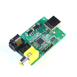 LJMSA9123 USB a SPDIF Salida óptica I2S 24BIT 192K Controlador de transmisión de audio USB - Product Image 1