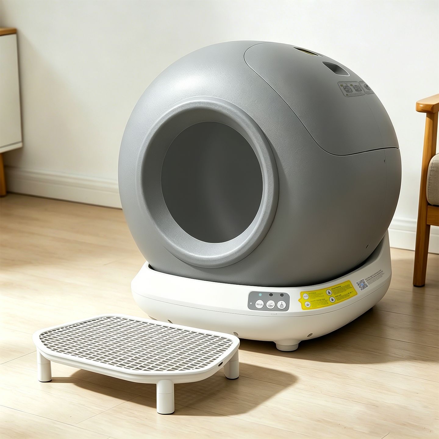 Gris avec plateforme haute