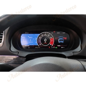 Für Volkswagen Golf 6 LCD Dashboard Auto Player Digital Cluster Instrumenten tafel Multifunktion ale QLED Speed Meter Head Unit - Product Image 6