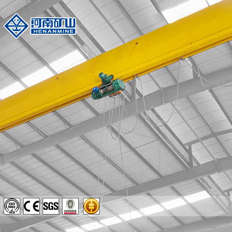 Kuangshan Reliable factory 5 tonnes 8 tonnes 12 tonnes bridge crane for sale