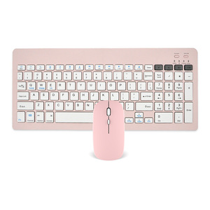 Factory Wholesale Cheap Price Rechargeable 3 bluetooth and 2.4G Wireless <strong>Keyboard</strong> <strong>Mouse</strong> Combo for Gaming PC Imac Tablets <strong>Use</strong> - Product Image 4