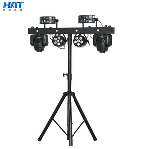 HAT2024新モデルMINIライト6x5W RGBW 4in1 LED PAR BAR 30wMOVINGパターンバッテリーライト、スタンダー付き取り外し可能なバーライト - Product Image 5