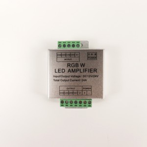 GL-AMP6034 AMP6036 RGB RGBW Verstärker DC 5V 12V 24V 24A 10A Aluminium gehäuse <span class=keywords><strong>LED</strong></span> PWM Signal Repeater Extender für COB Strip Lights