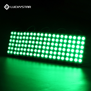 LUCKYSTAR ที่มีประสิทธิภาพสูง DC12 IP65ฉีดเลนส์ด้านแสงพลังงานสูง SMD2835นำแสงโมดูลสำหรับการออกแบบโฆษณา - Product Image 3