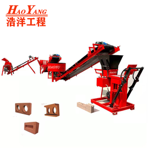 <strong>Manual</strong> Hollow <strong>Soil</strong> <strong>Block</strong> Brick Moulding <strong>Machine</strong> <strong>Interlocking</strong> Paving Brick Mold Concrete Brick Mould Making Machinery - Product Image 1