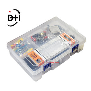 Starter Kit per UNO studente R3 apprendimento scheda di sviluppo moduli elettronici Breadboard LCD 1602 per Arduino fai da te