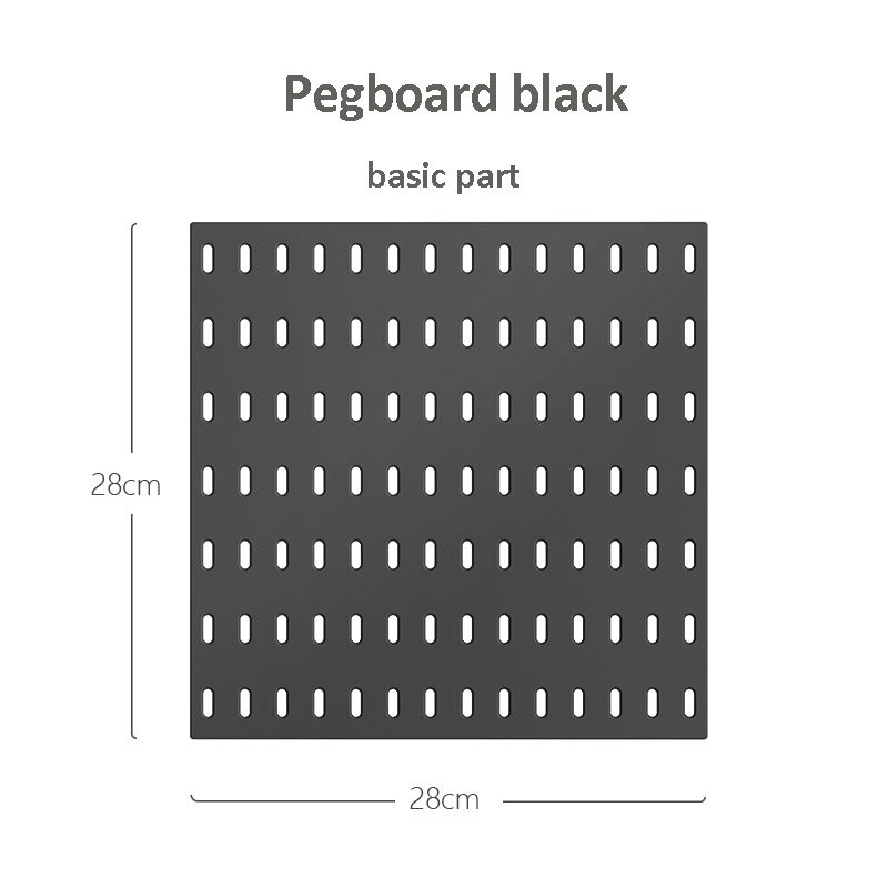 Noir pegboard