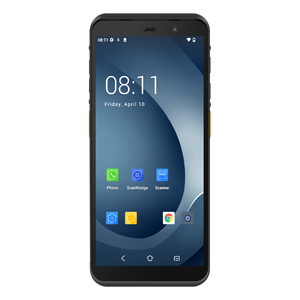 Escáner de código de barras Android 2025 Pantalla Completa 5000mAh portátil Android 14 PDA 4G Wi-Fi inventario de datos 1D/2D/QR escáner de inventario - Product Image 1