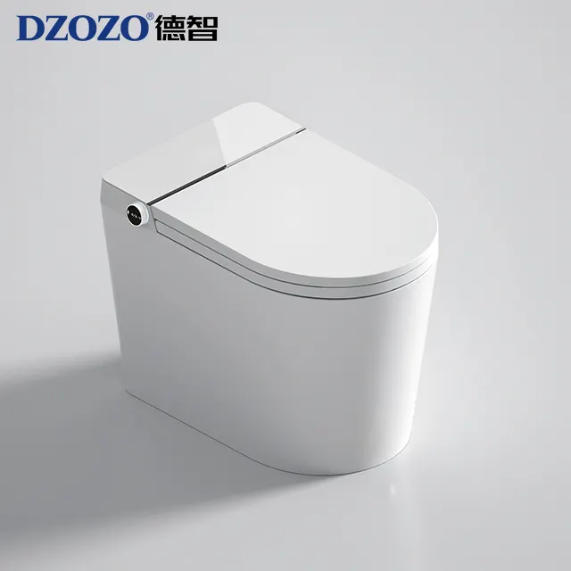 M1-Entry moderne électronique rinçage automatique en céramique toilettes cuvette Wc luxe Intelligent salle de bains toilette intelligente Bidet