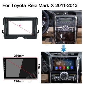 トヨタマークX2009-20192DINステレオカーGPSナビゲーションマルチメディアヘッドユニットビデオプレーヤー用Android13カーラジオカープレイ - Product Image 4