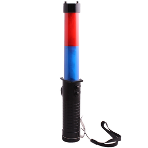 Diêu 30cm màu đỏ và màu xanh dẫn Nam châm móc còi khẩn cấp cháy thanh giao thông dùi cui với nhựa cửa sổ phá Baton - Product Image 6