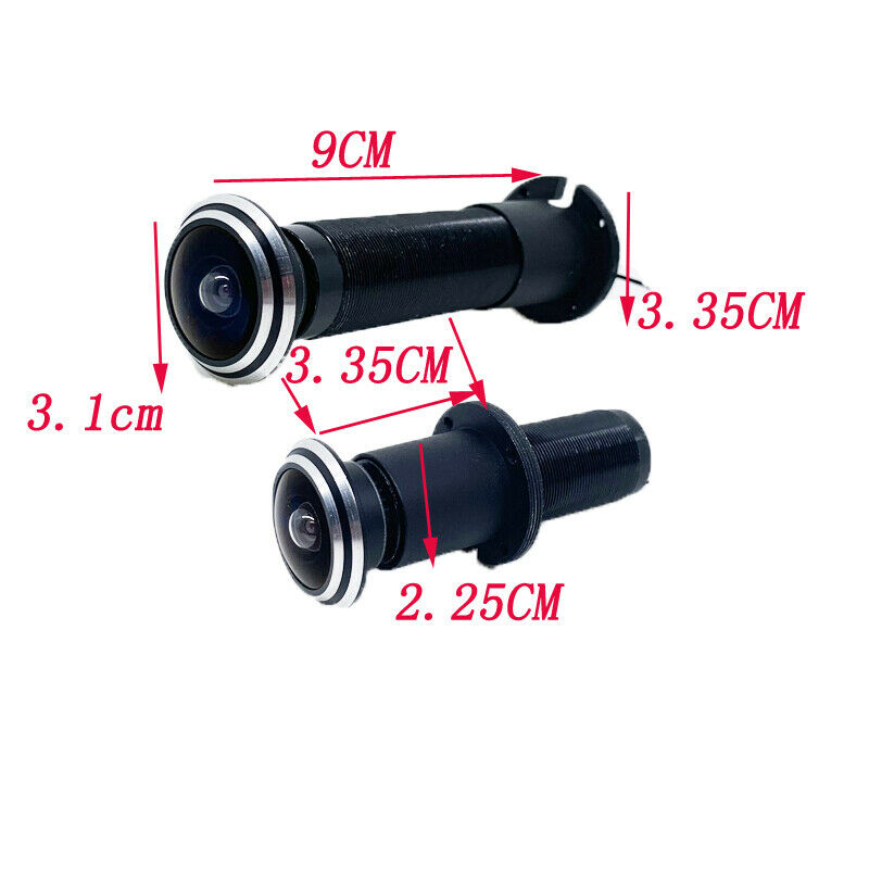 V380 Pro 180 Degrees Surveillance Network Video Audio P2P SD Card Slot 1080P Home Security Door Eye Peephole Wifi IP Camera