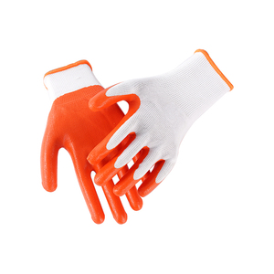 Găng Tay Màu Cam Được Sử Dụng Rộng Rãi <span class=keywords><strong>Latex</strong></span> Nitrile Bột Miễn Phí - Product Image 4