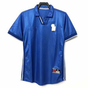 批发足球衫家居意大利国家队足球衫服装高品质制服成人复古世界杯复古98