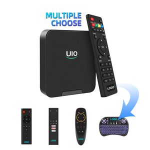 Klavye uzaktan BT5.0 4K HDR kutusu tv akıllı ile özel android 12 tv kutusu - Product Image 1