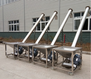 Sus304 Milk Powder Wood Chip Vertical Auger Screw Type Tubular <strong>Spiral</strong> Powder Feeder Shaft Elevator Food Conveyor for Cement <strong>Silo</strong>