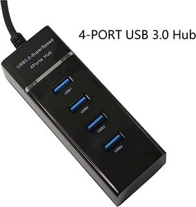 4-Port <strong>USB</strong> 3.0 Hub Splitter 5Gbps <strong>USB</strong> Data Hub 4 in 1 with LED Indication for Windows <strong>PC</strong>, Mac, Surface Pro,Laptop, Printer,30cm - Product Image 6